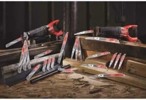 Reciprocating saw blade types