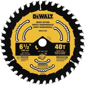 dewalt 6 1/2 circular saw blade