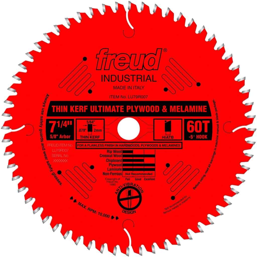 9 inch table saw blade
