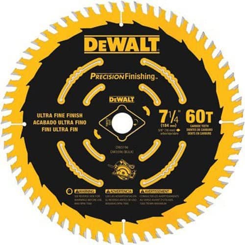 7 1/4 inch circular saw blade