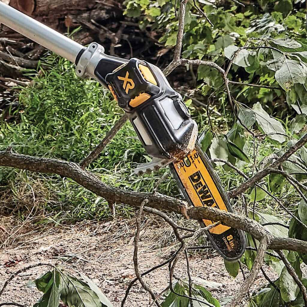 pole saw vs pole pruner