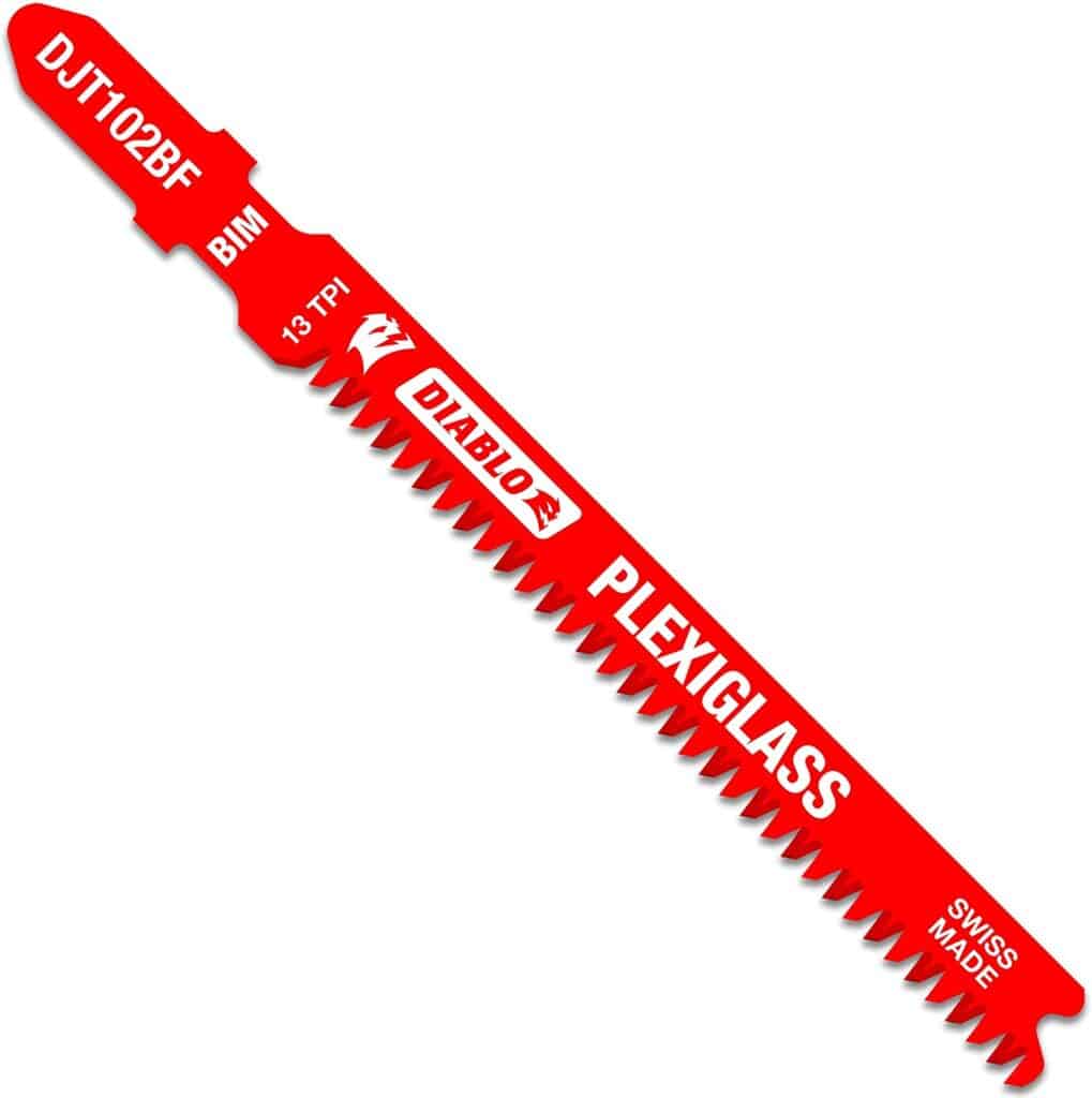 best jigsaw blade for cutting plexiglass