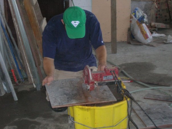 How to cut tile without a wet saw