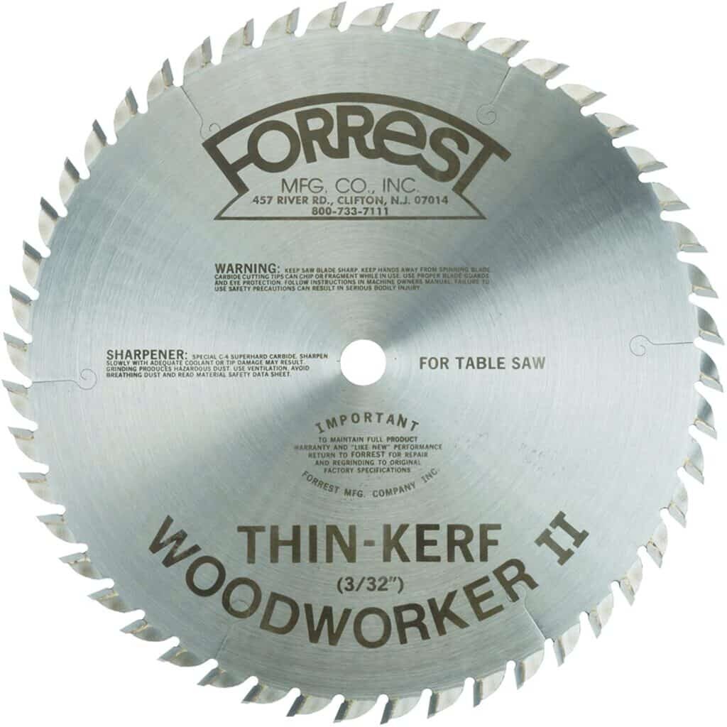 types of table saw blade